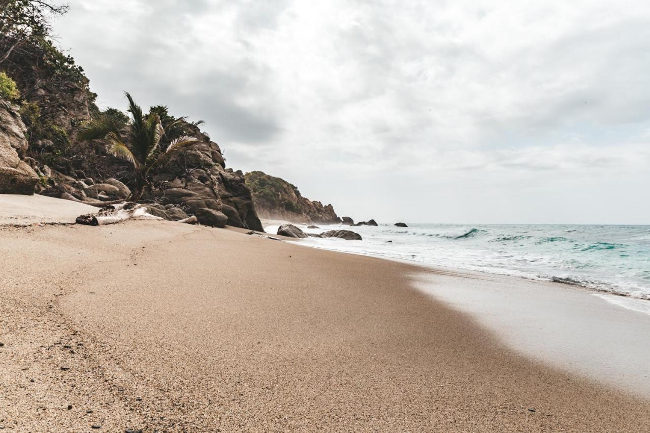 Cabana Wiwa Tayrona Los Naranjos Kültér fotó