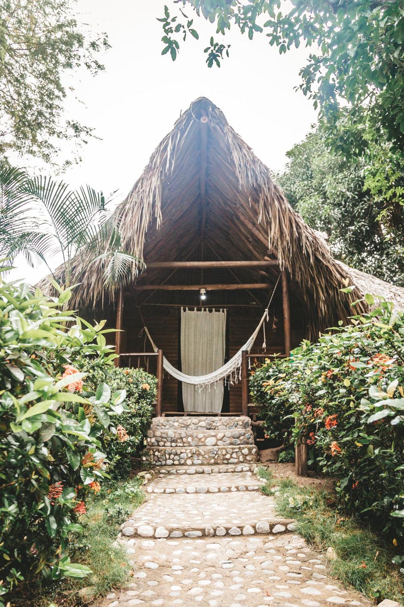 Cabana Wiwa Tayrona Los Naranjos Kültér fotó